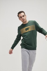 Bad Bear 19.02.12.007 Fancy Crewneck Erkek Sweat Shirt Renkli 