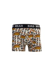 Bad Bear 21.01.03.001 Bad Dog Boxer Erkek Baskılı Boxer Beyaz 