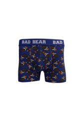 Bad Bear 21.01.03.004 Chocolate Boxer Erkek Baskılı Boxer Lacivert 