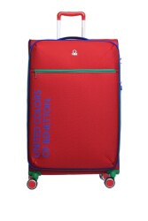 Benetton 14Bnt2100-01 Trolley 70 Cm Unısex Valiz Kırmızı 