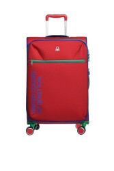 Benetton 14Bnt2100-02 Trolley 60 Cm Unısex Valiz Kırmızı 