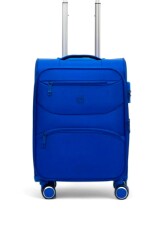 Benetton 14Bnt2400-1 Trolley 70 Cm Unisex Büyük Boy Valiz Mavi 