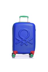 Benetton 14Bnt700-03 Trolley 50 Cm Kabin Boy Valiz Mavi 