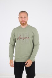 Brango 90075 Erkek Sweat Shirt Haki 