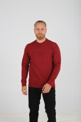 Brango 90077 Erkek Sweat Shirt Bordo 