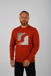 Brango 90081 Erkek Sweat Shirt Kırmızı 