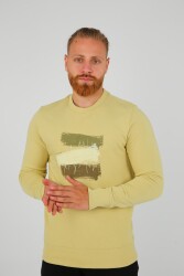 Brango 90096 Erkek Sweat Shirt Yeşil 