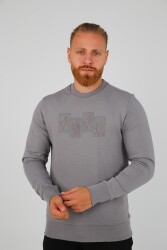 Brango 90099 Erkek Sweat Shirt Antrasit 