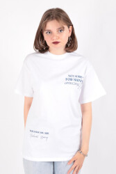 Busem S0016148 Kadın T-Shirt Beyaz 