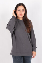 Busem S0016801 Kadın Sweatshirt Antrasit 