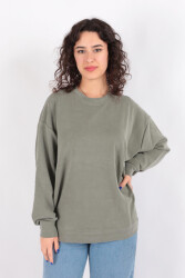 Busem S0016801 Kadın Sweatshirt Haki 