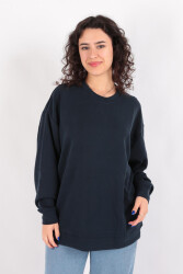 Busem S0016801 Kadın Sweatshirt Lacivert 