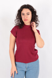 Busem S0016848 Kadın Bluz Bordo 