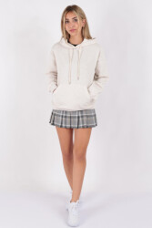 Busem W0009869-Fw Kadın Sweatshirt Bej 