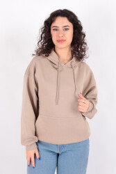 Busem W0010224 Kadın Sweatshirt Kahverengi 