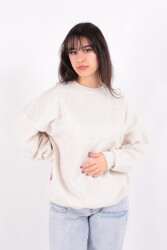 Busem W0010467 Kadın Sweatshirt Bej 