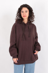 Busem W0010579 Kadın Sweatshirt Kahverengi 