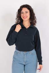 Busem W0011056 Kadın Sweatshirt Lacivert 