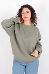 Busem W0011357 Kadın Sweatshirt Haki 