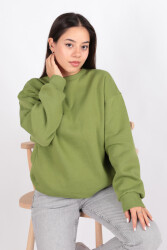 Busem W0011357 Kadın Sweatshirt Yeşil 