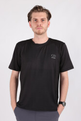 Cape Davis M618 Erkek T-Shirt Siyah 