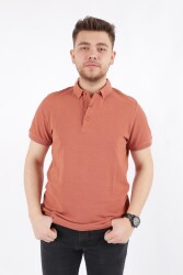 Cazador 4613 Erkek Polo Yaka T-Shirt Kahverengi 