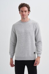 Cazador 5046 Erkek Ottoman Sweatshirt Gri 