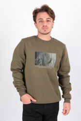 Cazador 5131 Erkek 3 İplik Sweatshirt Haki 