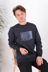 Cazador 5131 Erkek 3 İplik Sweatshirt Lacivert 