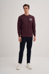 Cazador 5140 Erkek 3 İplik Sweatshirt Bordo 