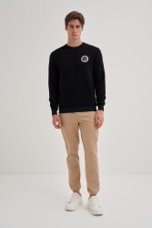 Cazador 5140 Erkek 3 İplik Sweatshirt Siyah 