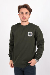 Cazador 5140 Erkek 3 İplik Sweatshirt Yeşil 