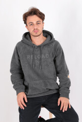 Cazador 5155 Erkek Polar Sweatshirt Antrasit 