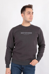 Cazador 5226 Erkek 3 İplik Sweatshirt Antrasit 