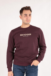 Cazador 5226 Erkek 3 İplik Sweatshirt Bordo 