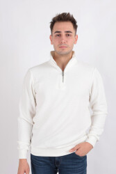 Cazador 5234 Erkek Ottoman Sweatshirt Ekru 