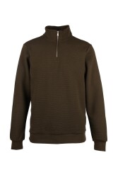 Cazador 5234 Erkek Ottoman Sweatshirt Haki 