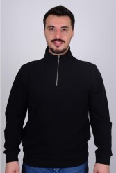 Cazador 5234 Erkek Ottoman Sweatshirt Siyah 