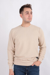 Cazador 5247 Erkek Ottoman Sweatshirt Bej 