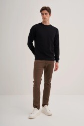 Cazador 5247 Erkek Ottoman Sweatshirt Siyah 