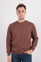 Cazador 5610 Erkek 3 İplik Sweatshirt Kahverengi 