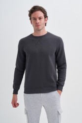 Cazador 5615 Erkek 3 İplik Sweatshirt Antrasit 