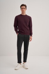 Cazador 5615 Erkek 3 İplik Sweatshirt Bordo 