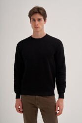 Cazador 5615 Erkek 3 İplik Sweatshirt Siyah 