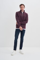 Cazador 5618 Erkek 3 İplik Sweatshirt Bordo 