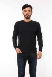 Cazador 5620 Erkek Selanik Sweatshirt Siyah 