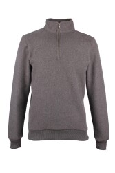 Cazador 5623 Erkek Selanik Sweatshirt Gri 