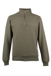 Cazador 5623 Erkek Selanik Sweatshirt Haki 