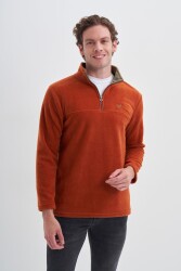 Cazador 5632 Erkek Polar Sweatshirt Turuncu 