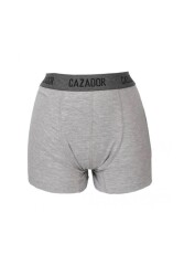 Cazador 9301 Erkek Basic Boxer Tekli Gri 